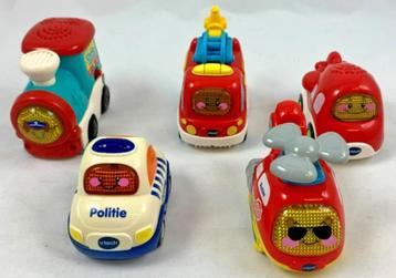 Vtech Toet Toet Auto 5 stuks Helikopter Trein Vliegtuig set beschikbaar voor biedingen
