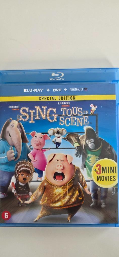 Sing (Vlaamse stemmen), Cd's en Dvd's, Blu-ray, Zo goed als nieuw, Kinderen en Jeugd, Ophalen of Verzenden