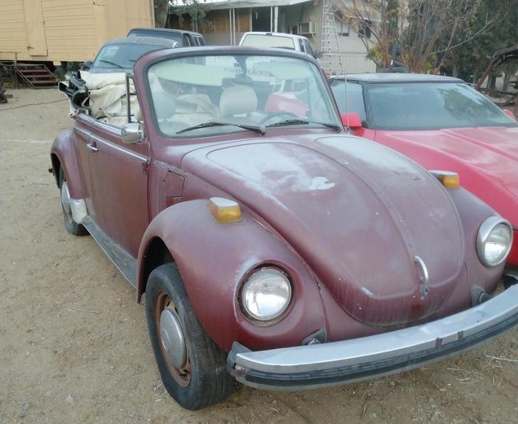 kever cabrio roestvrij, Auto's, Oldtimers, Particulier, Volkswagen, Benzine, Cabriolet, 2 deurs, Handgeschakeld, Achterwielaandrijving