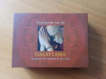 Doosje met boek en kaarten Dalai Lama wijsheden beschikbaar voor biedingen