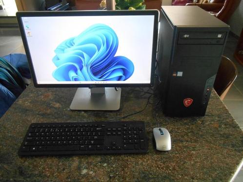 Windows11 -> i3/16GB/240GB SSD +1TB SSHD/AMD scherm/key/mou, Computers en Software, Desktop Pc's, Ophalen
