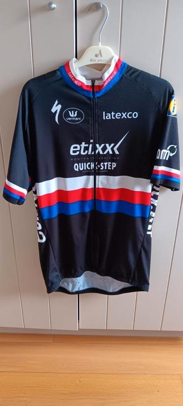 Maillot de champion Zdenek Stybar, Vélos & Vélomoteurs, Enlèvement ou Envoi, Comme neuf