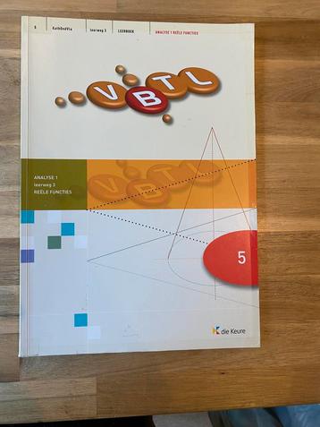 VBTL 5 - analyse 1 - reële functies - leerweg 3, Die keure, Comme neuf, Enlèvement, Secondaire