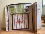 Volledige set Noma traphekje zwart (klembevestiging), Kinderen en Baby's, Traphekjes, Ophalen, Aluminium, Zo goed als nieuw, 115 cm of meer
