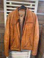 Veste cuir ventiuno, Kleding | Heren, Jassen | Winter, Ophalen, Zo goed als nieuw, Maat 48/50 (M), Beige