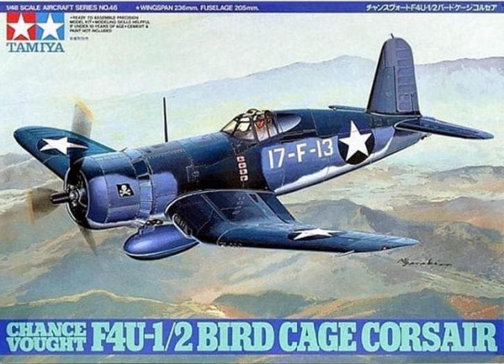 1/48 Tamiya Corsair Birdcage, Hobby en Vrije tijd, Modelbouw | Vliegtuigen en Helikopters, Nieuw, Vliegtuig, Groter dan 1:72, Overige merken