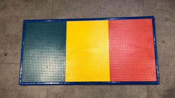 Lego Bouwplaat, vintage, 68 x 34 cm