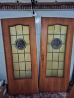 Deuren met glasprofiel, Doe-het-zelf en Bouw, Glas en Ramen, Ophalen, Zo goed als nieuw