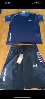 Under armour set, Kleding | Heren, Sportkleding, Fitness, Maat 48/50 (M), Zwart, Nieuw