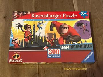 Puzzel 200 stukken - Incredibles 2 beschikbaar voor biedingen