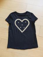 zwart shirt met hartje en strikjes maat 158/164 (meisje), C&A, Meisje, Ophalen of Verzenden, Zo goed als nieuw