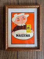 MAIZENA kookboekje in lijst, Ophalen of Verzenden, Gebruikt, Reclamebord