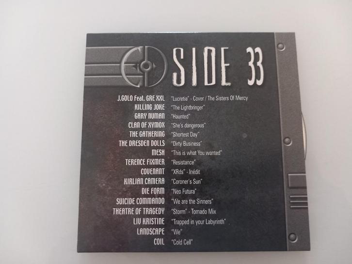 CD D-Side 33 Gothic Rock Darkwave New Wave EBM Electro, Cd's en Dvd's, Cd's | Rock, Zo goed als nieuw, Alternative, Ophalen of Verzenden