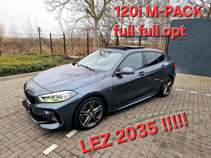 120i M-PACK toit panoramique full opt 180cv, Auto's, BMW, Bedrijf, 1 Reeks, ABS, Achteruitrijcamera, Adaptieve lichten, Adaptive Cruise Control