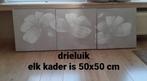 Schilderij 3x, Ophalen, Zo goed als nieuw, Schilderij
