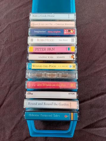 Kinderliedjes en verhaaltjes - 12 cassettes beschikbaar voor biedingen