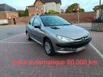 Peugeot 206 1400 automatique, Auto's, Peugeot, 4 cilinders, Leder en Stof, Zilver of Grijs, 51 kW