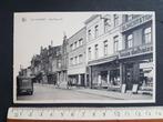 Postkaart La Louvière Rue Albert 1er Louis Delhaize winkel, Verzamelen, Verzenden, 1940 tot 1960, Gelopen, Henegouwen