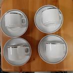 4 espressokopjes, Ophalen of Verzenden, Zo goed als nieuw, Porselein, Kop en/of schotel