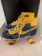 Impag Vintage Roller Skates Geel-Blauw Maat 44-45, Ophalen of Verzenden, Zo goed als nieuw