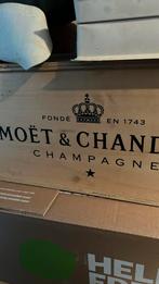 Champagne kist hout Moet & Chandon, Ophalen
