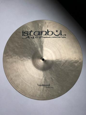 Istanbul Agop traditional thin crash 19 inch beschikbaar voor biedingen