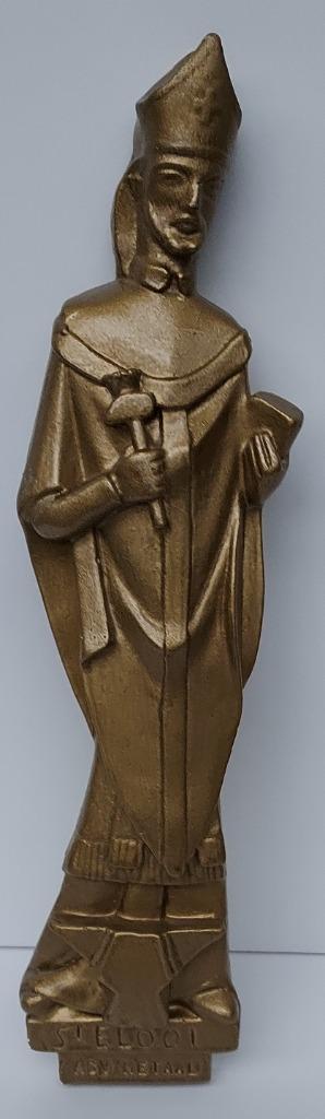 Plaaster beeldje St. Elooi, Verzamelen, Religie, Zo goed als nieuw, Christendom | Katholiek, Beeld(je), Ophalen of Verzenden