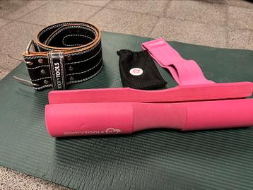 Bootytools lifting belt - barbell pad - booty band