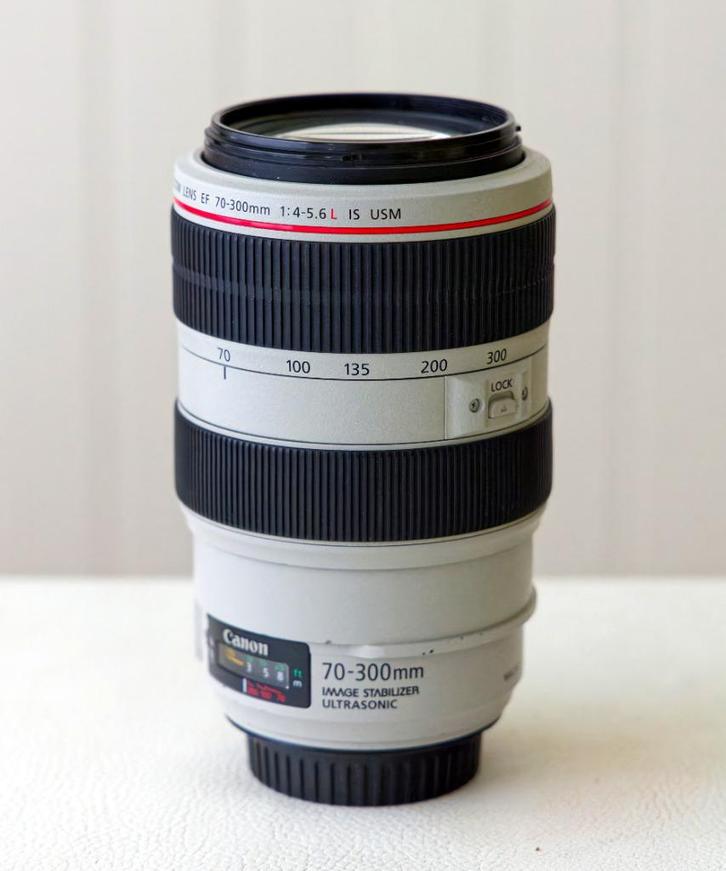 Canon telezoomlens 70-300mm L, Audio, Tv en Foto, Foto | Lenzen en Objectieven, Zo goed als nieuw, Telelens, Zoom, Ophalen