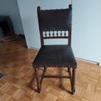 Zes antieke stoelen met leder, Enlèvement