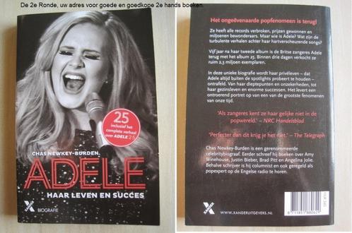 253 - Adele haar leven en succes - Chas Newkey-Burden, Livres, Biographies, Comme neuf, Art et Culture, Enlèvement ou Envoi