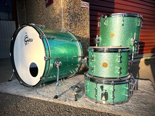 Gretsch New Classic (Turquoise Sparkle), Muziek en Instrumenten, Drumstellen en Slagwerk, Zo goed als nieuw, Ophalen