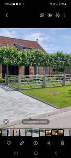 Houten afsluiting, Ophalen, Zo goed als nieuw, Hout, Overige typen