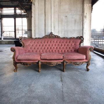 chaise baroque vintage/canapé rétro/canapé/canapé, Enlèvement ou Envoi