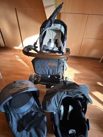 Mutsy kinderwagen, Utilisé, Poussette, Mutsy, Tige de poussée réglable