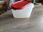 Tupperware ruimtebespaarder doos 1,1 L, Nieuw, Ophalen of Verzenden, Rood