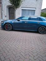 Mercedes A AMG 45s, Auto's, Automaat, Euro 6, Blauw, Leder