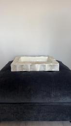 Tafel model schelpen dienblad, Ophalen, Overige materialen, Wit, Zo goed als nieuw