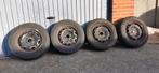 4x stalen velg met banden 175/70 R14 + 4 winterbanden, Auto-onderdelen, Ophalen, Zomerbanden, Band(en)
