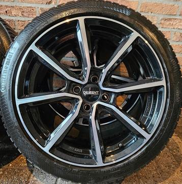 Set hiver Renault Clio 17 pouces 4x100 Continental 6-8 mm, Enlèvement