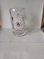 Bierpot Stella Artois van 1 liter in glas., Ophalen of Verzenden, Zo goed als nieuw, Pul(len), Stella Artois