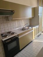 Cuisine vintage, Sans poignée, Bois, Utilisé, Cuisine à paroi simple