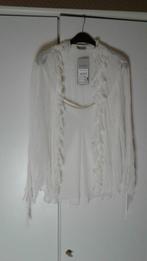 Twee nieuwe witte blouses met Canda-label, maat 46,, Kleding | Dames, Blouses en Tunieken, Nieuw, Ophalen of Verzenden