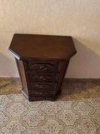 Antiek kastje met 4 schuiven, Huis en Inrichting, Kasten | Ladekasten, Ophalen