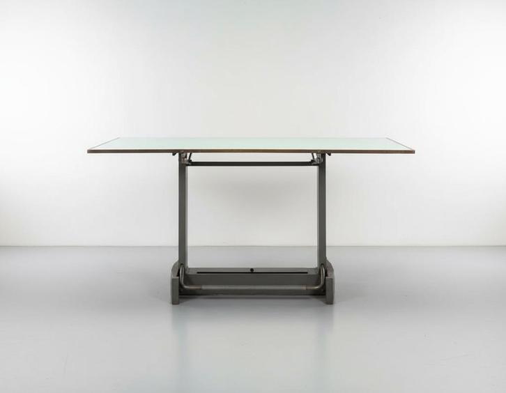 Vintage, heavy-duty ELITE Neolt Bergamo tekentafel, Antiek en Kunst, Antiek | Meubels | Tafels, Ophalen