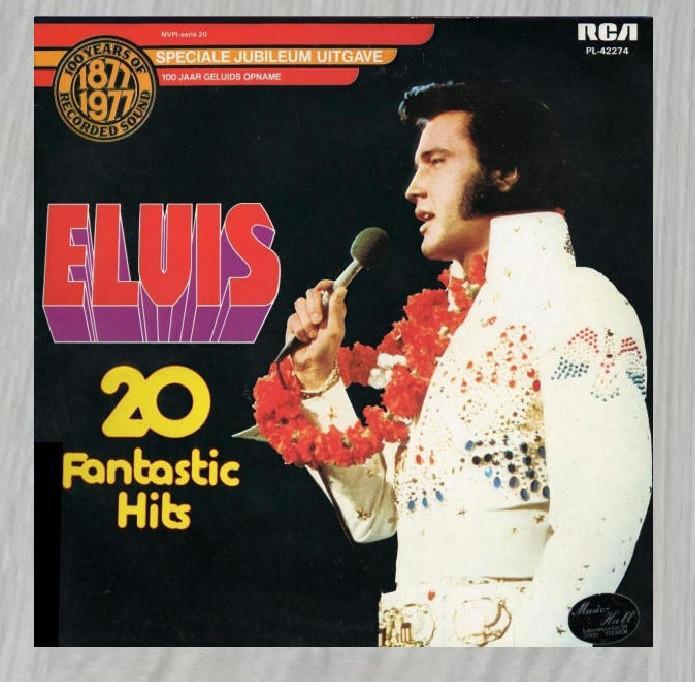 LP Elvis - 20 Fantastic Hits, Cd's en Dvd's, Vinyl | Rock, Gebruikt, Poprock, 12 inch, Ophalen of Verzenden