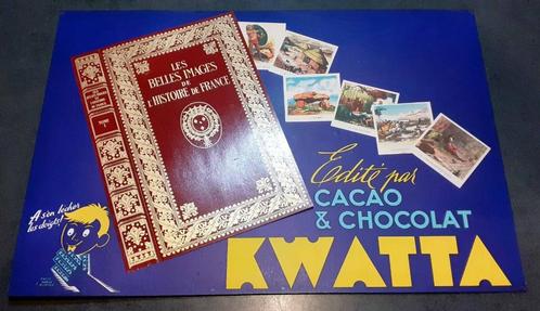 Kwatta Rare kartonnen reclamebord. 1950. 60x40 cm, Verzamelen, Merken en Reclamevoorwerpen, Zo goed als nieuw, Reclamebord, Ophalen of Verzenden