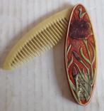 peigne extensible art nouveau avec relief floral k3, Envoi