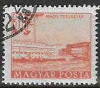 Hongarije 1953/1954 - Yvert 1084 - Heropbouwingsplan (ST), Timbres & Monnaies, Timbres | Europe | Hongrie, Affranchi, Envoi