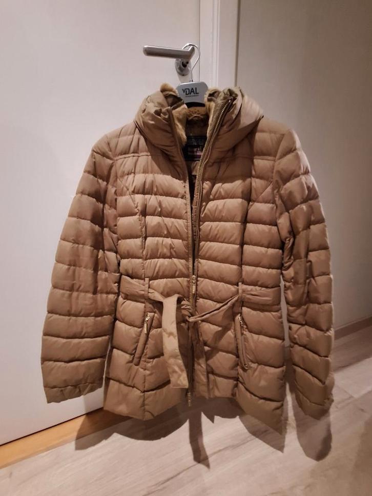 River Woods gewatteerde dameswinterjas – beige –maat L, Vêtements | Femmes, Vestes | Hiver, Taille 42/44 (L), Beige, Enlèvement